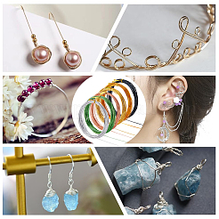 6 рулон 6 цвета 10м плоская алюминиевая проволока&nbsp;FIND-BC0013-42B