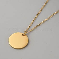 Подвески из нержавеющей стали 304&nbsp;NJEW-WH0020-24G