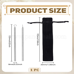 1шт железные крючки&nbsp;AJEW-LP0010-75