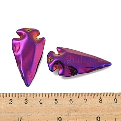 Colgantes de hematita sintética no magnética galvanizada&nbsp;G-C136-03C