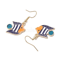 8 пара сережек-подвесок из нержавеющей стали 304 с тематикой океана&nbsp;EJEW-JE06390