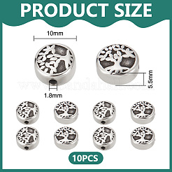 Бусины из нержавеющей стали 304&nbsp;STAS-UN0013-64AS