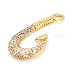 Латунные микро проложить кубического циркония подвески&nbsp;KK-L229-064G