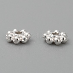 Perles en alliage perles d'espacement marguerite&nbsp;LF1249Y-01S-RS