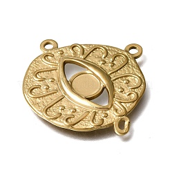 Cabochon-Fassungen für Verbindungsstücke aus Edelstahl 304&nbsp;SA-CBA27E8-03G