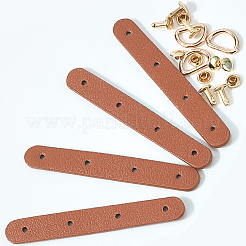 5 Tasche Kunstlederschnallen&nbsp;AJEW-CL0002-77B