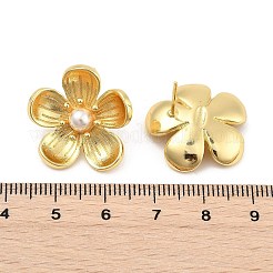 Серьги-гвоздики из латуни&nbsp;EJEW-S258-05G