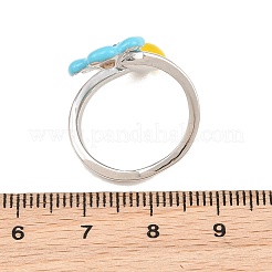 Anelli aperti con polsino in ottone per donna&nbsp;KK-CBA17E5-03P-02
