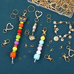 Наборы для изготовления брелоков из сплава «лобстер-клешня»&nbsp;DIY-SZ0010-43