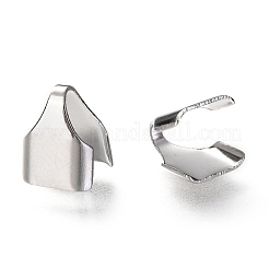 Extremos de engarce plegables de acero inoxidable 304 resistentes al deslustre&nbsp;LS-STAS-G122-06P
