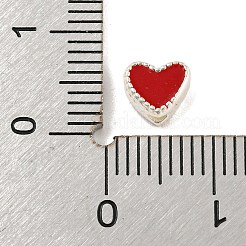 Argento a forma di cuore 925 perline in argento sterling&nbsp;STER-A031-02D