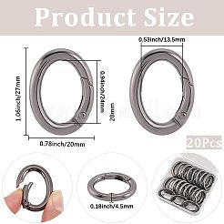 20 шт. пружинные кольца из цинкового сплава&nbsp;FIND-SP0004-30B
