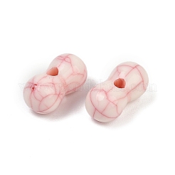 Акриловые бусины имитация бирюзы&nbsp;OACR-S047-04