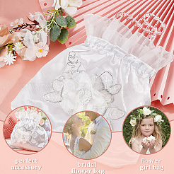 2 borsa da sposa piccola in seta&nbsp;ABAG-CP0001-21