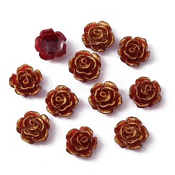 Cabochons aus Kamelienharz&nbsp;MRMJ-WH0064-51B-12