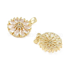 Латунные микро проложить кубического циркония подвески&nbsp;KK-L256-22G