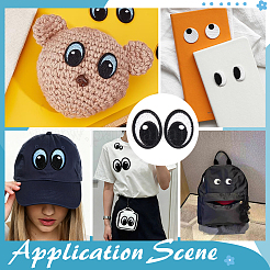 20 Paar Augenapplikationen&nbsp;DIY-PH0035-13B