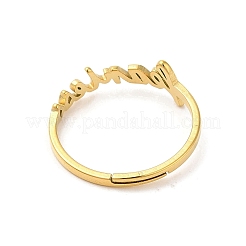 Ионное покрытие (IP) нержавеющая сталь 304 регулируемое кольцо&nbsp;RJEW-L107-031G