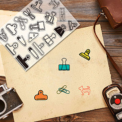 Пластиковые штампы&nbsp;DIY-WH20018-0208