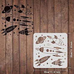 Пластиковые многоразовые шаблоны трафаретов для рисования&nbsp;DIY-WH0172-329