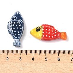 Фарфоровые бусины ручной работы&nbsp;PORC-A030-01A