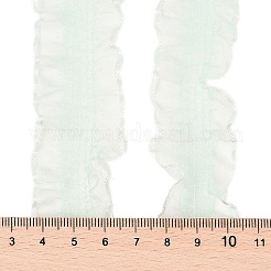 20 Yards Polyester plissierter elastischer Spitzenbesatz&nbsp;SRIB-M015-01H