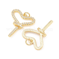 Латунные микро проложить кубического циркония подвески&nbsp;KK-C162-038G