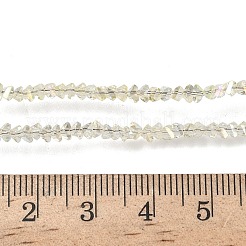 Гальванизируйте прозрачное стекло бисер нитей&nbsp;EGLA-P061-04C-AB17