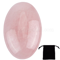 1 Stück natürliche Rosenquarz-Heilsteine&nbsp;G-CN0001-02