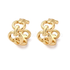 Серьги-манжеты из латуни&nbsp;EJEW-G445-03G