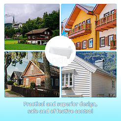 Пластиковый отсек для летучих мышей в форме конуса&nbsp;AJEW-WH0534-70