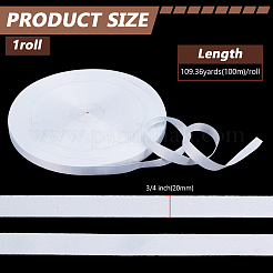 Поликоттонная лента&nbsp;OCOR-WH0109-080A