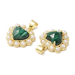 Ciondoli malachite naturali&nbsp;G-E599-05G-A05