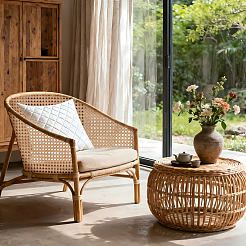 Osier en rotin naturel&nbsp;AJEW-WH0410-271D