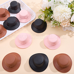 2 chapeau bibi en PVC pour la création de poupées et la décoration (accessoires)&nbsp;DIY-GO0003-25
