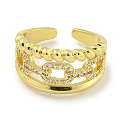 Anneaux de manchette ouverts pour femmes&nbsp;RJEW-I104-09G