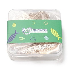 12шт 6 стильные латунные большие подвески&nbsp;KK-FH0006-88