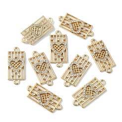 Подвески из сплава со стразами&nbsp;FIND-TAC0014-56