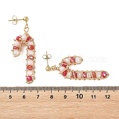Pendientes colgantes de cristal&nbsp;EJEW-TA00823