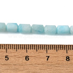 Natürliche weiße Jade perlen Stränge&nbsp;G-C084-A10-17