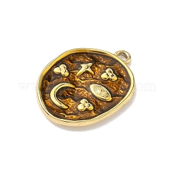 Подвески из нержавеющей стали 304 с эмалью&nbsp;STAS-G371-04G-01