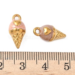 Подвески из нержавеющей стали 304 с эмалью&nbsp;STAS-I346-25G-07