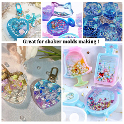 Прямоугольная пластиковая тонкая пленка&nbsp;LS-DIY-WH0259-56