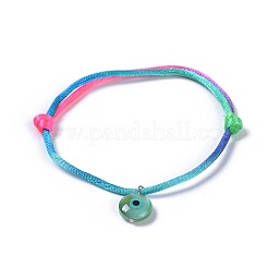 Bracciali in nylon con bretelle regolabili&nbsp;BJEW-JB04362-M