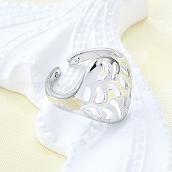 Латунные манжеты для женщин&nbsp;RJEW-G347-14P