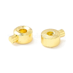 Perline ondulato in Ottone&nbsp;KK-E280-01G