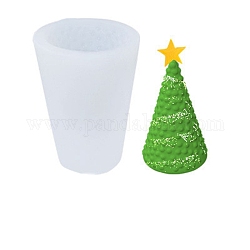 Bumpy Cone DIY Kerze Silikonformen, zur Herstellung von Duftkerzen, weiß, 5.3x7.3 cm, Innendurchmesser: 6.5x4.2 cm