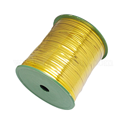 Wire Twist Ties, with Iron, Gold, 4mm, 280yards/roll
