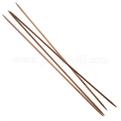 Agujas de tejer de bambú de doble punta (dpns), Perú, 250x2.5 mm, 4 unidades / bolsa