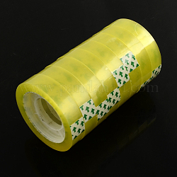 Nastro adesivo adesivo trasparente / sigillatura cartone, chiaro, 12mm, circa 12m/rotolo, 8 rotoli / gruppo